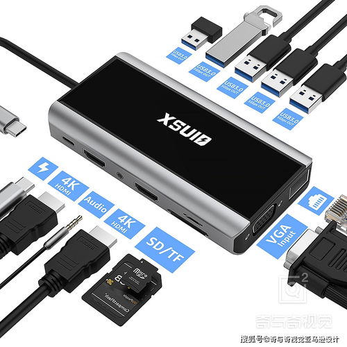电脑转接盒主图渲染效果图设计案例解析